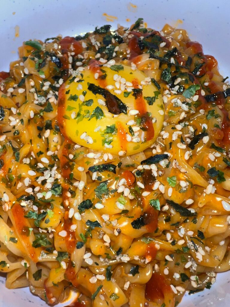 Maybe some quick buldak carbonara noodles.