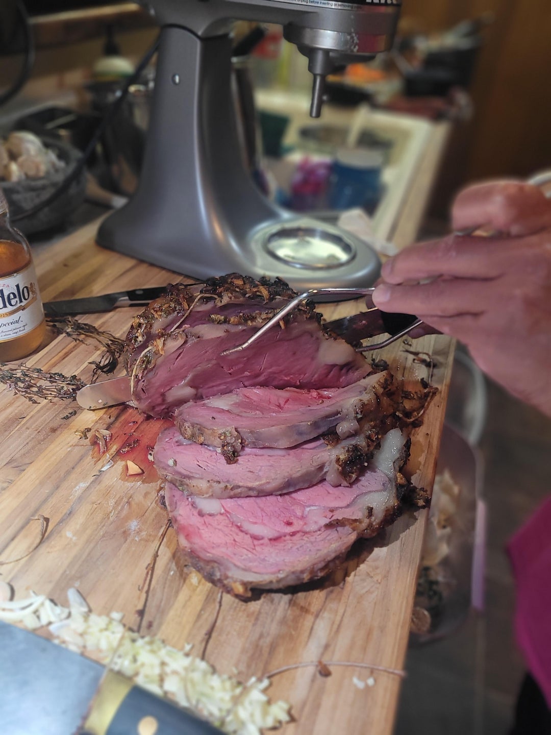 Prime Rib Joshua Weissman Style Dining and Cooking