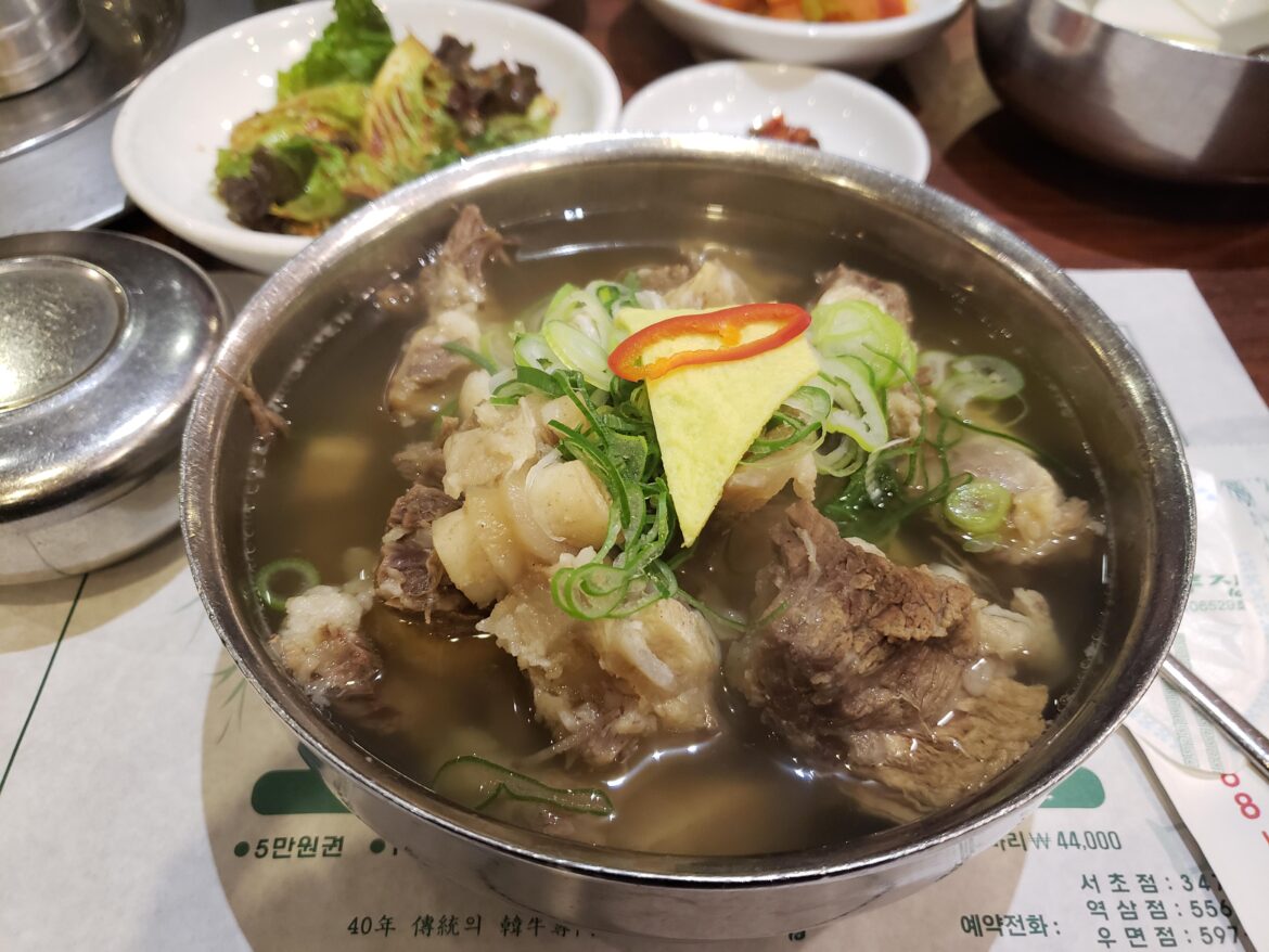 Galbitang from my fav place in Seoul