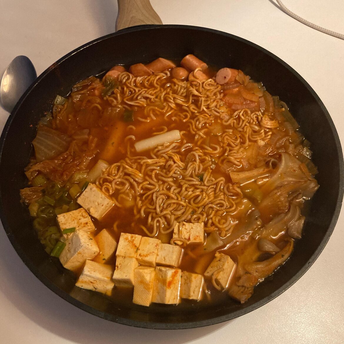 Made Army Stew for the first time