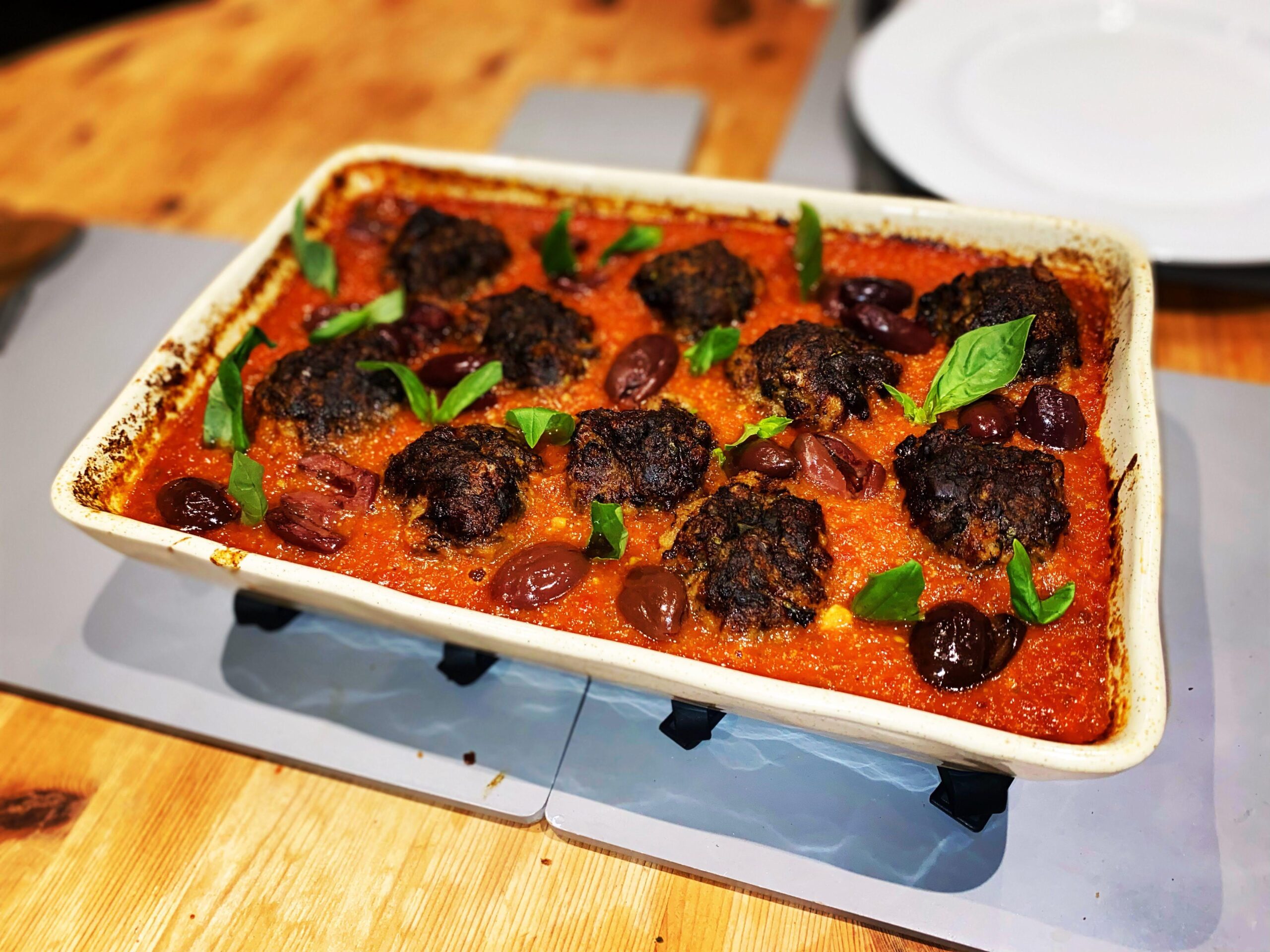 Absolutely love this ‘Aubergine Dumplings Alla Parmigiana’! This has to