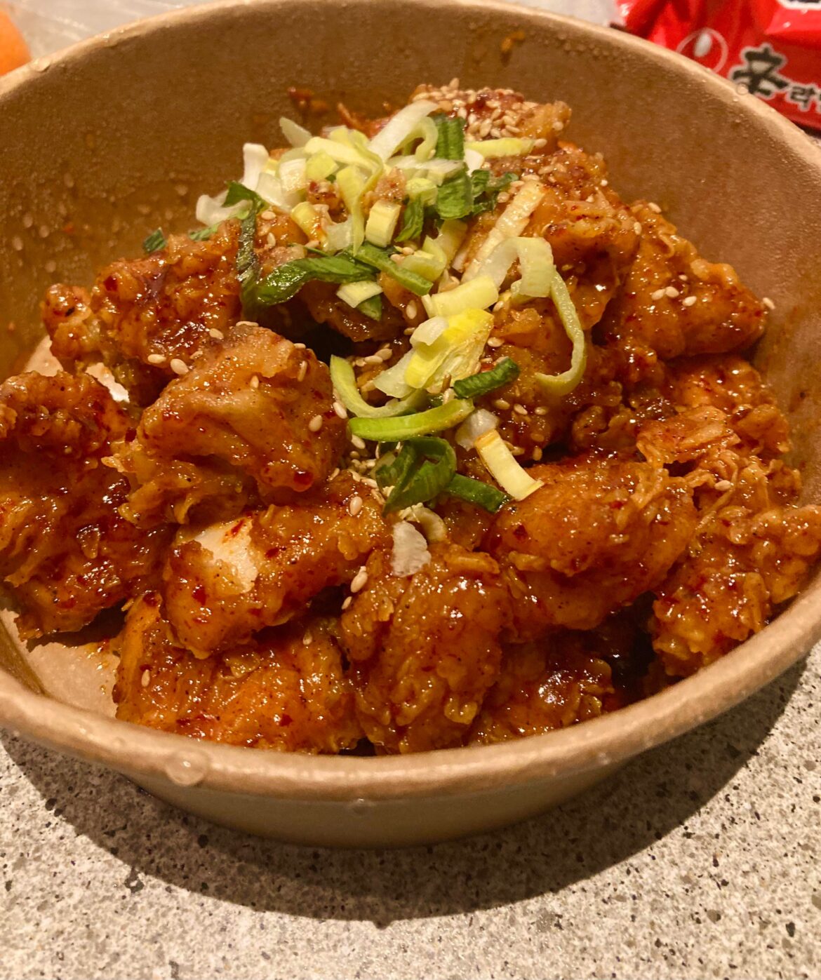 Some lovely korean fried chicken