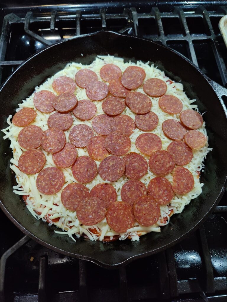 [homemade] Pan Pizza