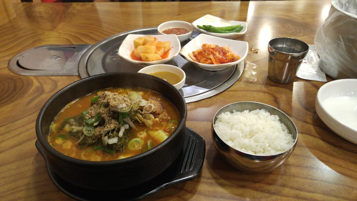 My favorite soondaegukbap place in seoul