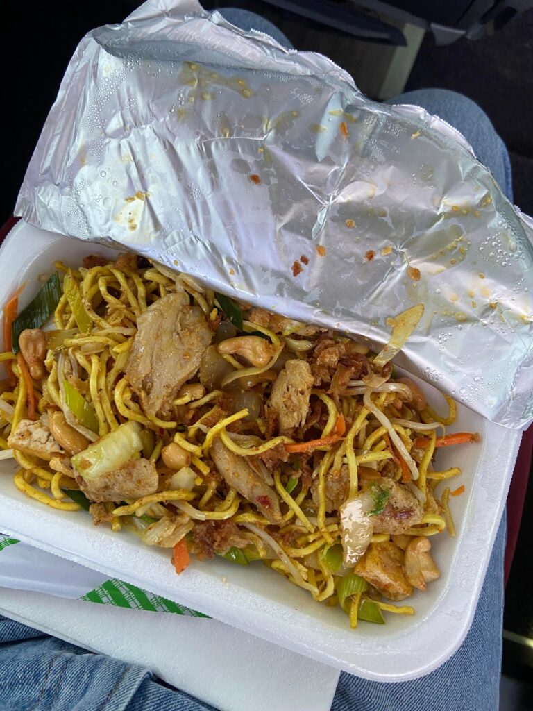 takeout from a vegan Vietnamese restaurant - Nuremberg, Germany