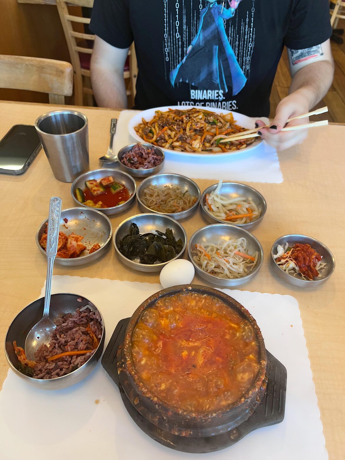 explodingly hot tofu soop