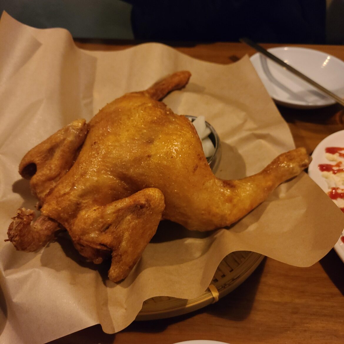 Korean Iron pot chicken