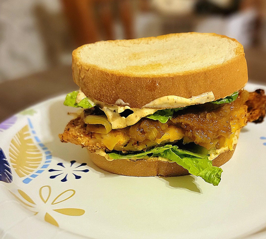 300 Calorie Cajun Chicken Sandwich Dining and Cooking