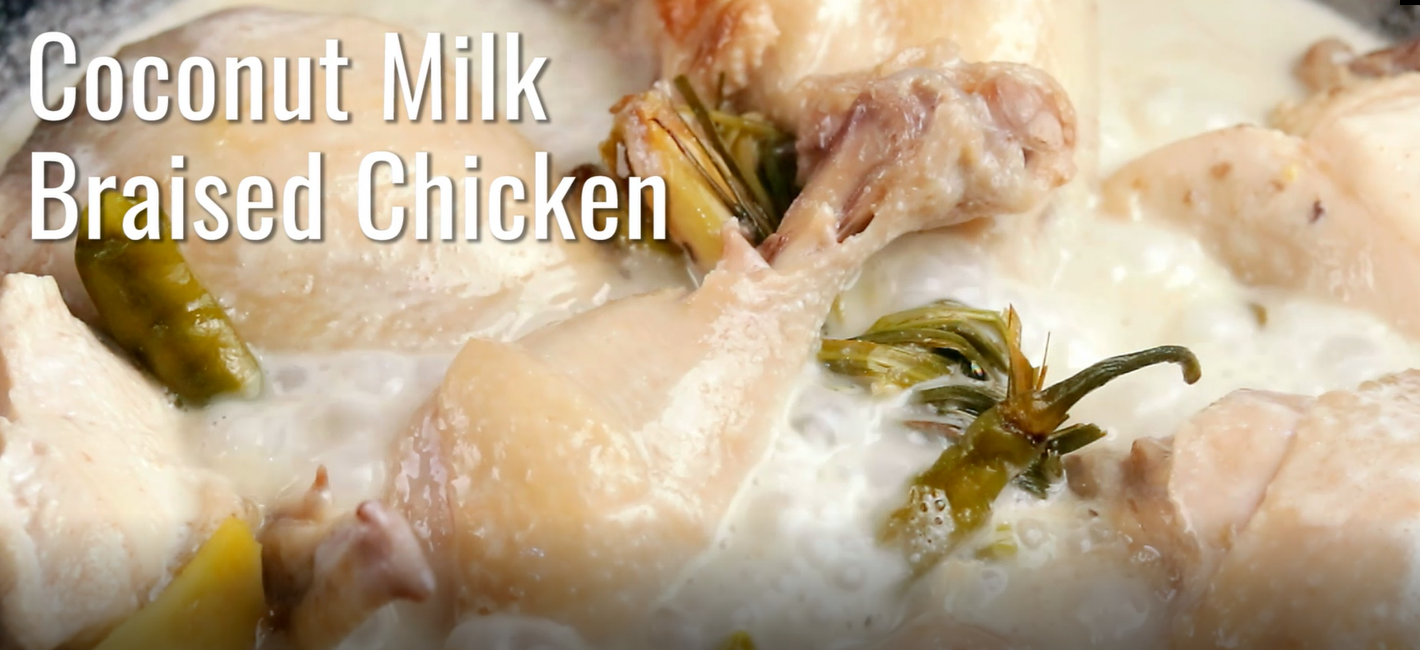 Keto Coconut Milk Braised Chicken Dining and Cooking