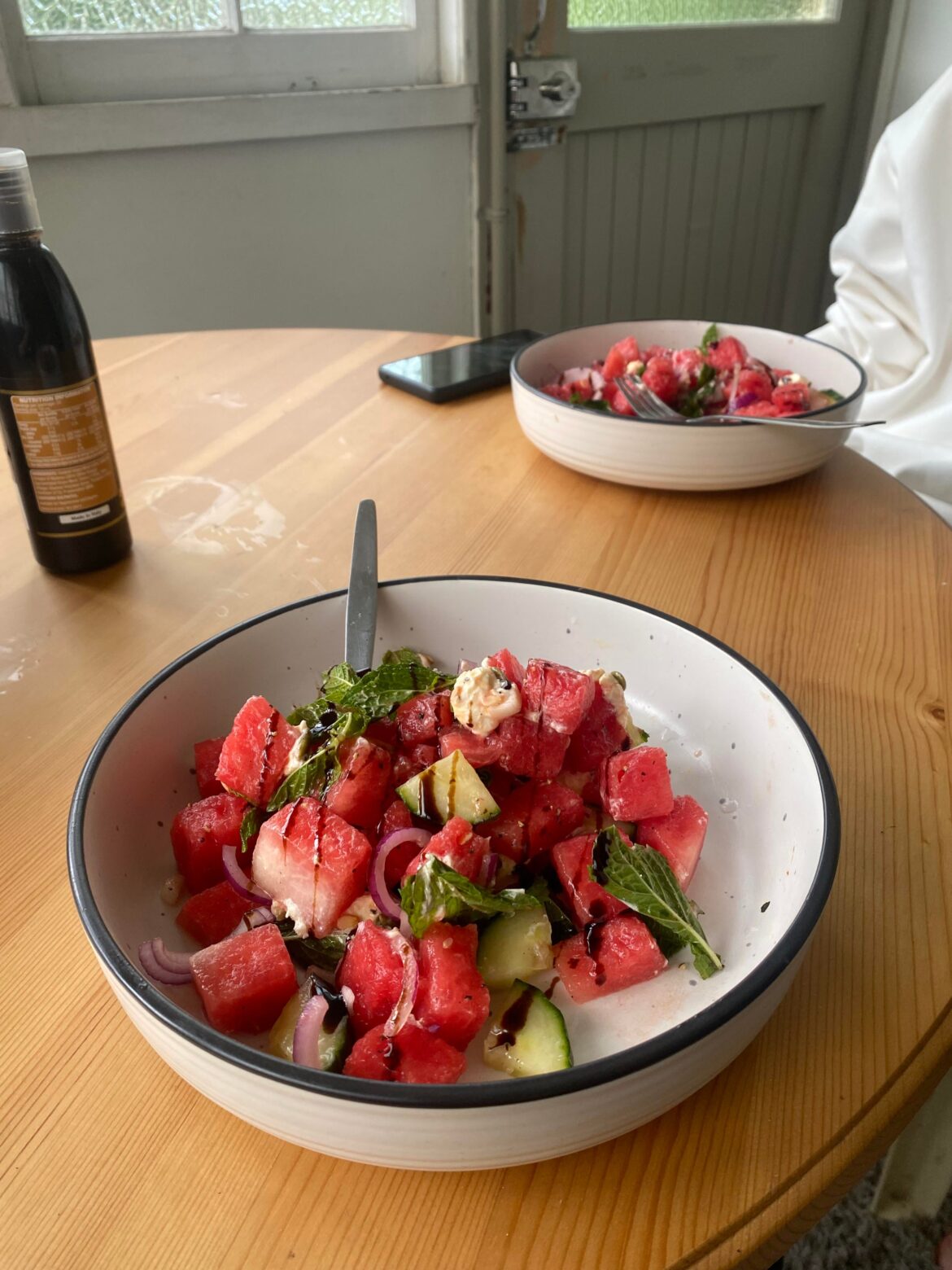 Watermelon salad for summer!