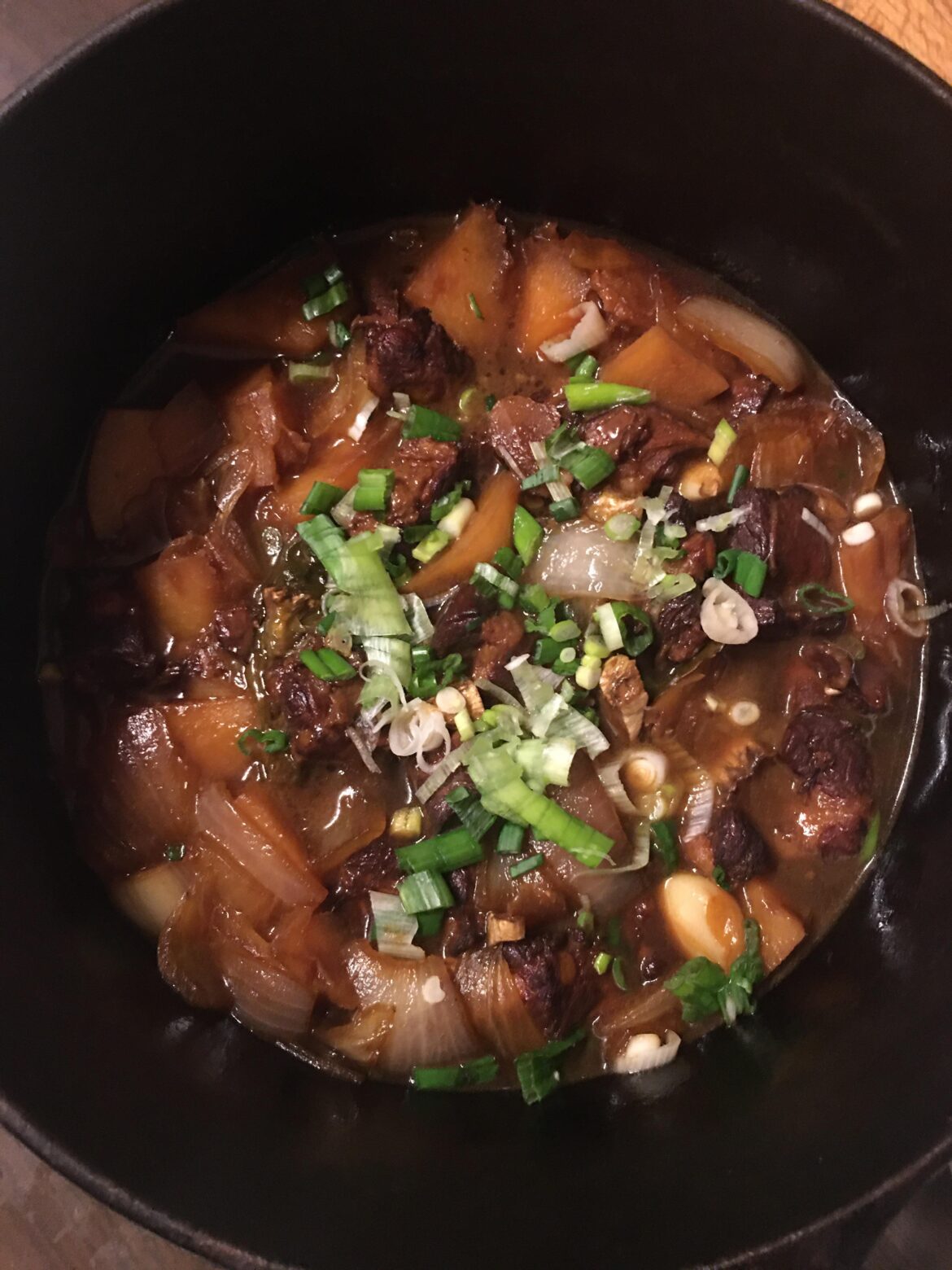 Taiwanese Braised Beef Stew