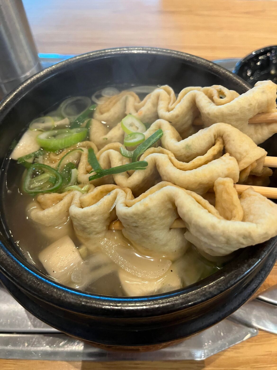 Fish cake soup! What are your thoughts? Seeing an under representation here.