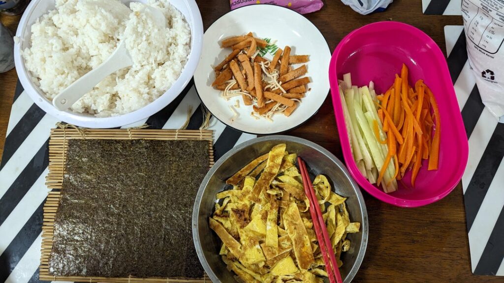 The outcome of my team's Christmas Potluck