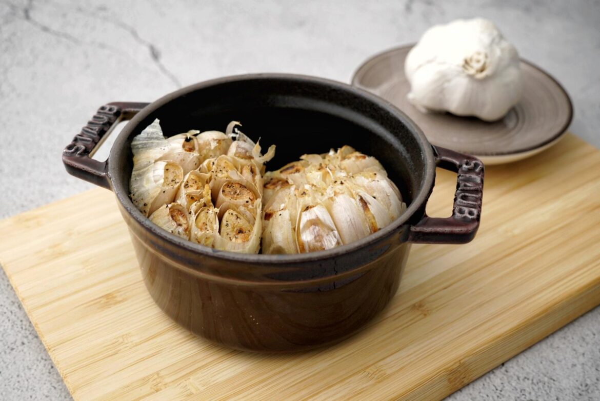 Air fryer roasted garlic