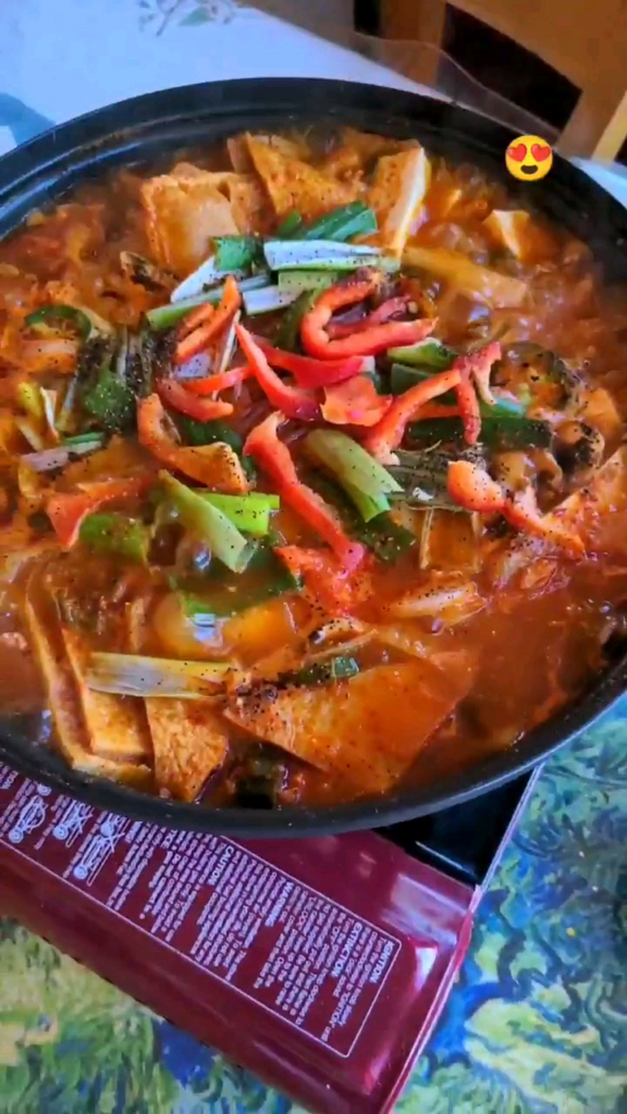 The most perfect Budae Jjigae ❤️