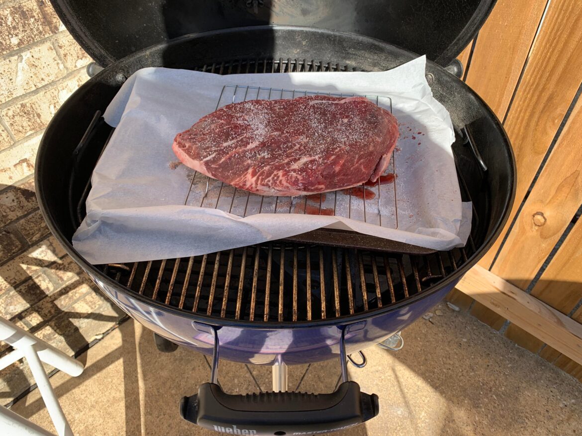 Picanha Steak, Fat cap up or down?