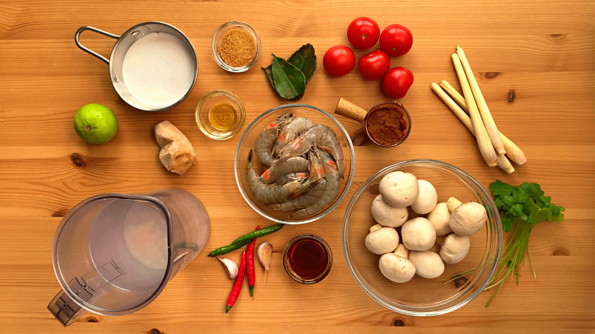 Awesome Tom Yum w/ Shrimps