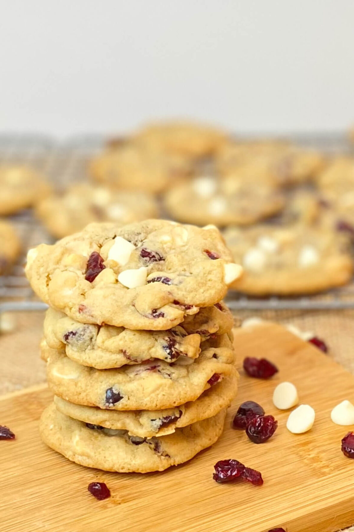 White Chocolate Cranberry Cookies