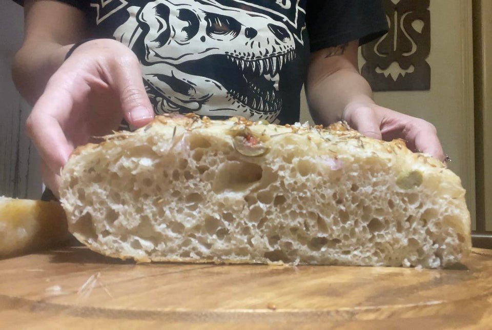 high hydration sourdough focaccia Dining and Cooking