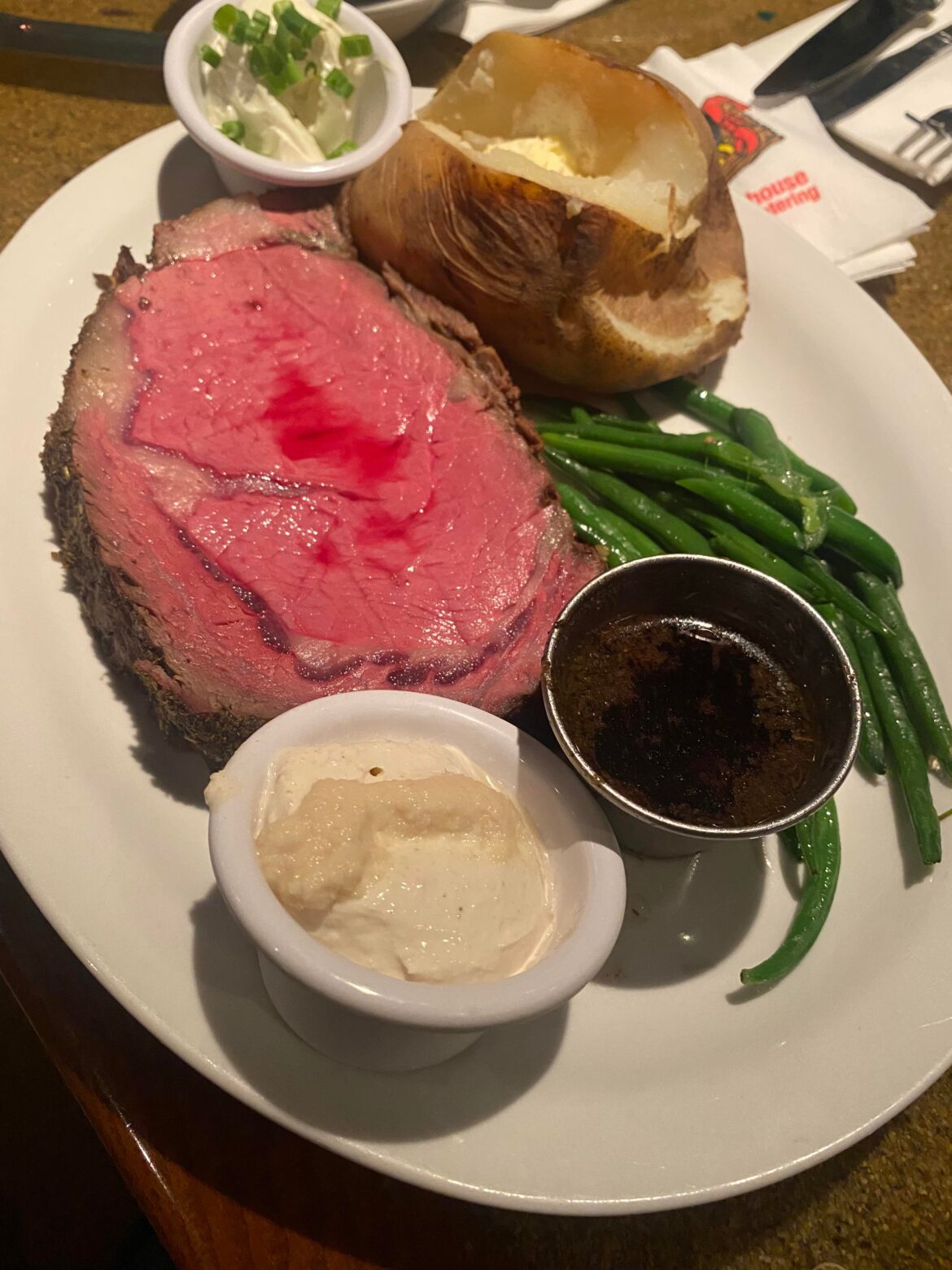 Prime ribs from Rudy’s hideaway