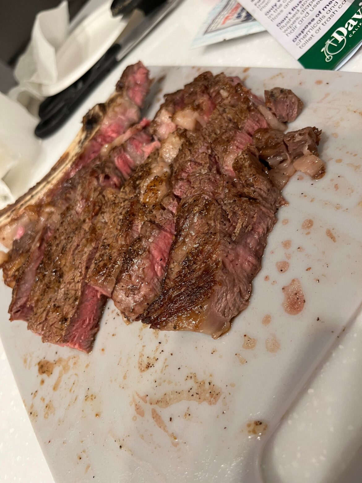 Second time pan searing steak-how did I do?