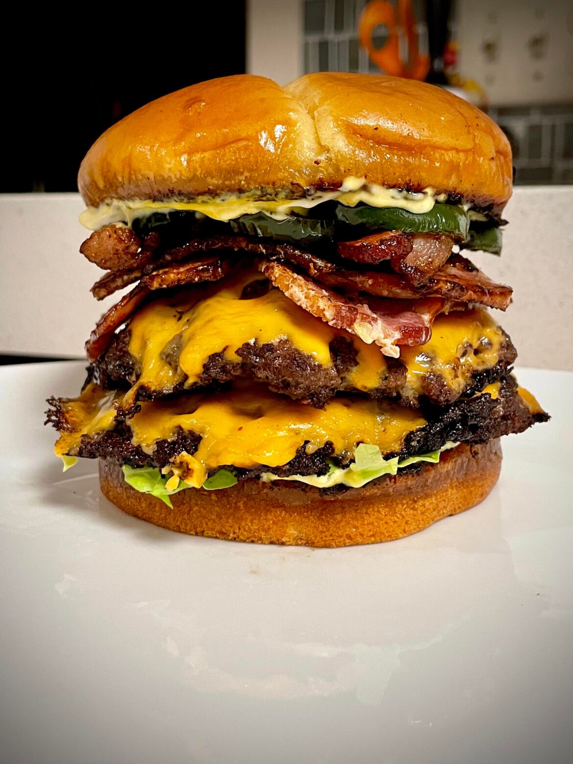 Double Smash Burger, oh so good.