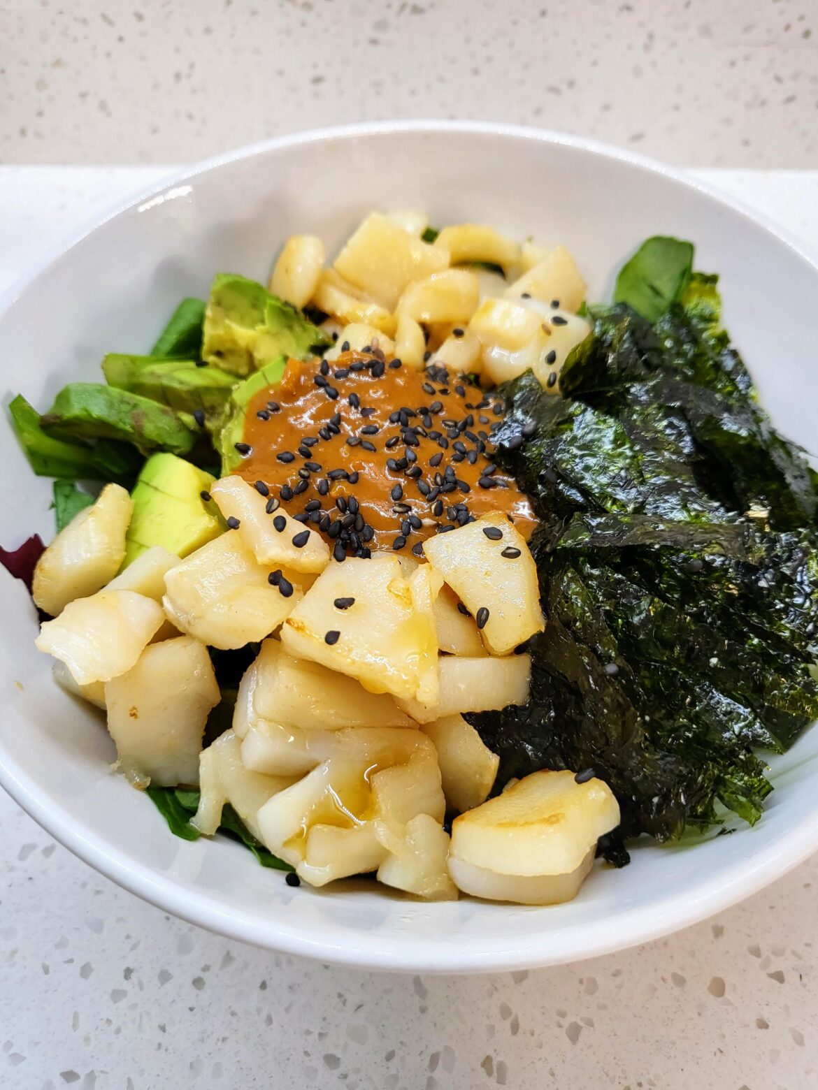 Bibimbop with Scallop