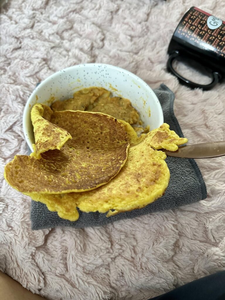 Coconut Curry & Besan Chilla