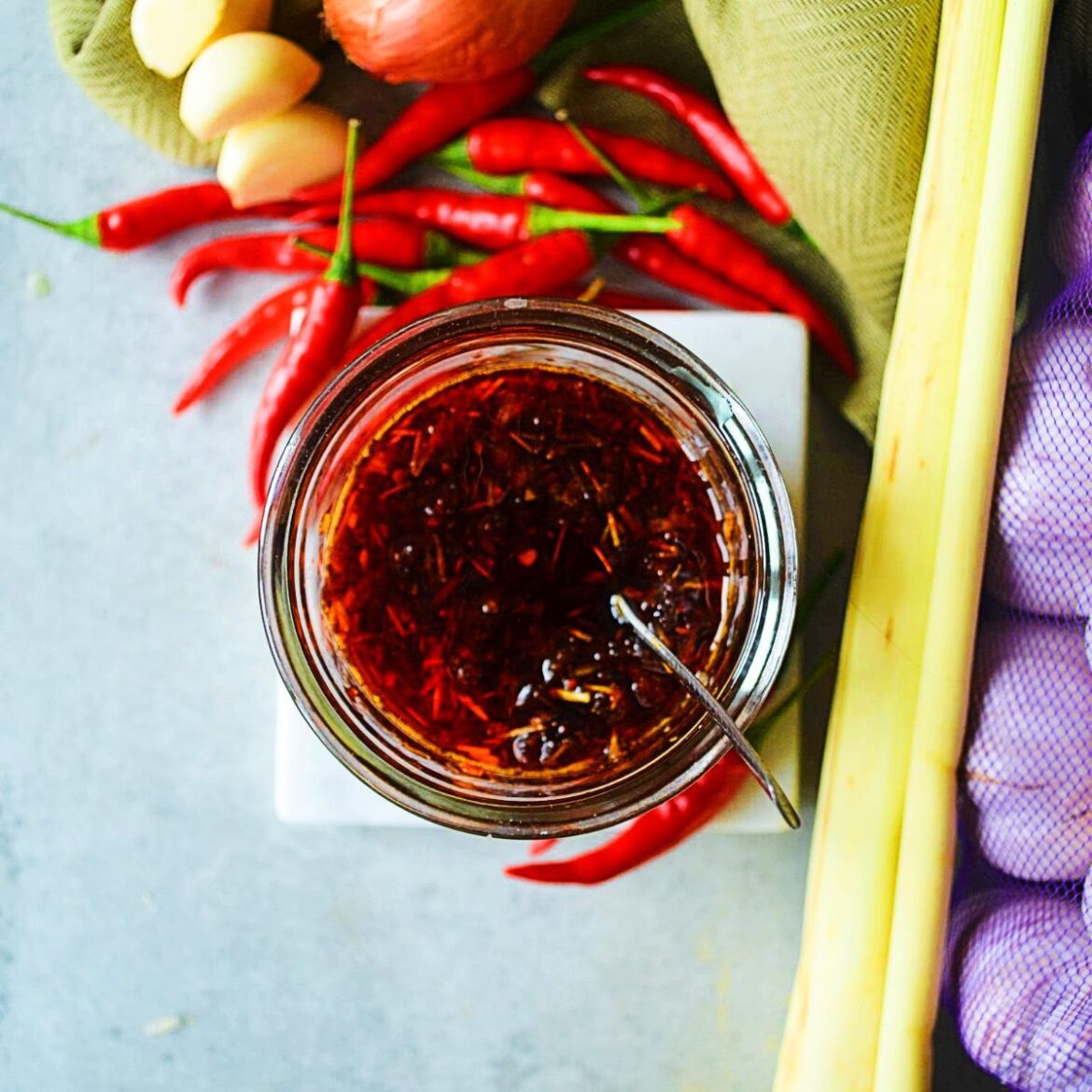 Vietnamese Lemongrass Sate Sauce