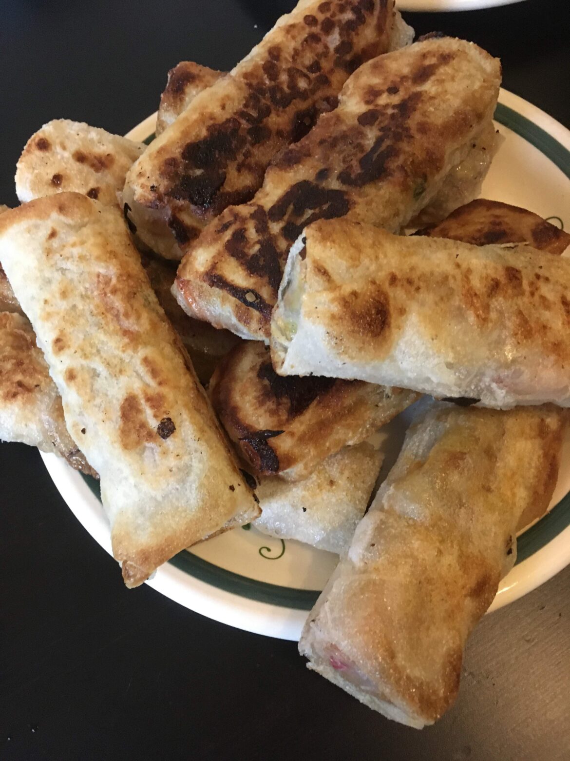 homemade spring rolls
