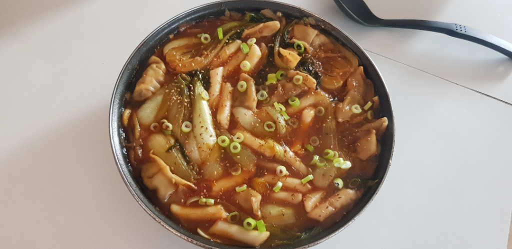 First time making tteokbokki