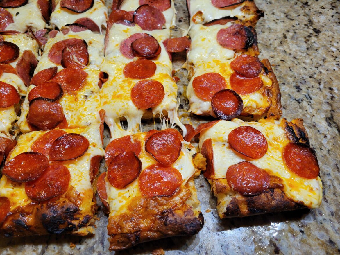 [homemade] NY Sicilian Pizza