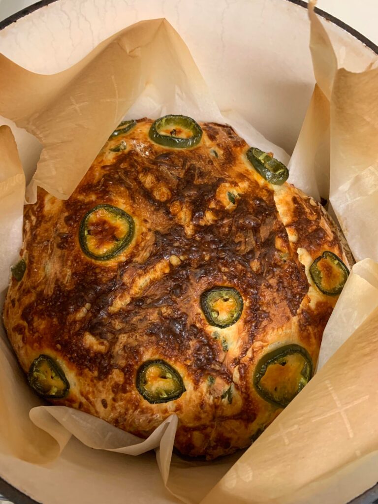 My First Jalapeño Cheddar Loaf