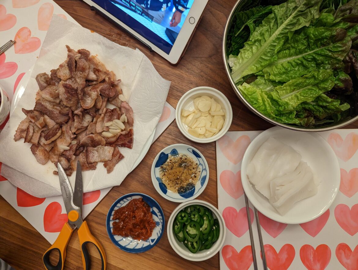 Netflix and samgyupsal