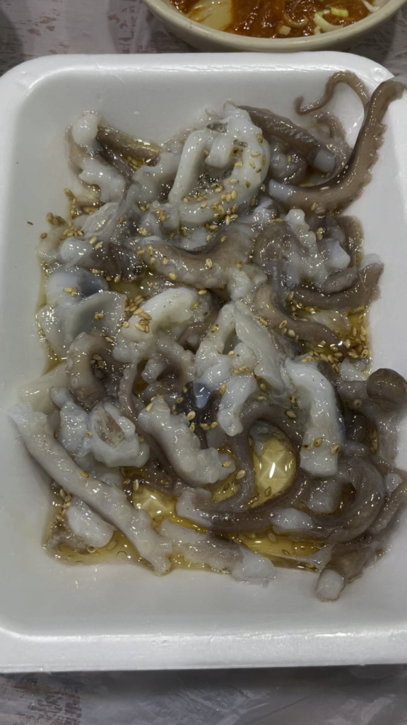 is this korean food or korean culture? either way awesome with soju lol