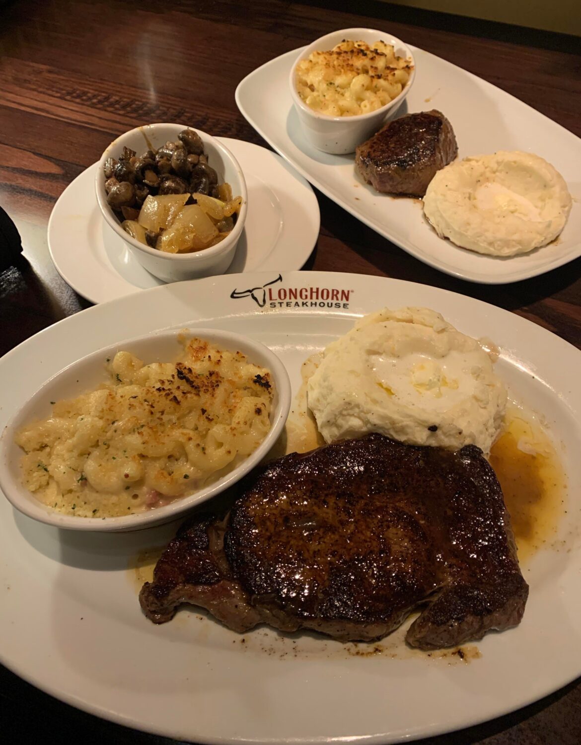 I ate Ribeye at Longhorn Steakhouse