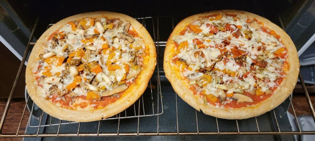 Pickled Vegetables and Gouda pizza!