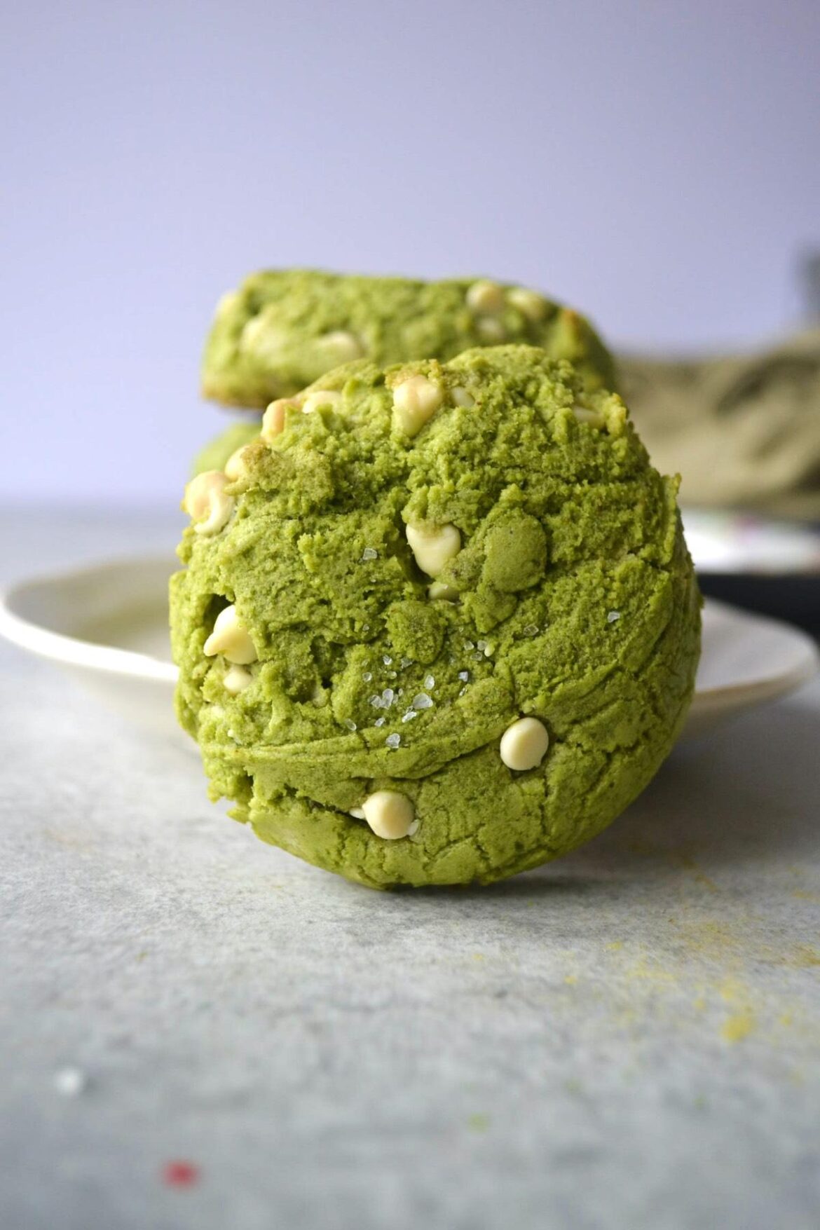Matcha White Chocolate Cookies