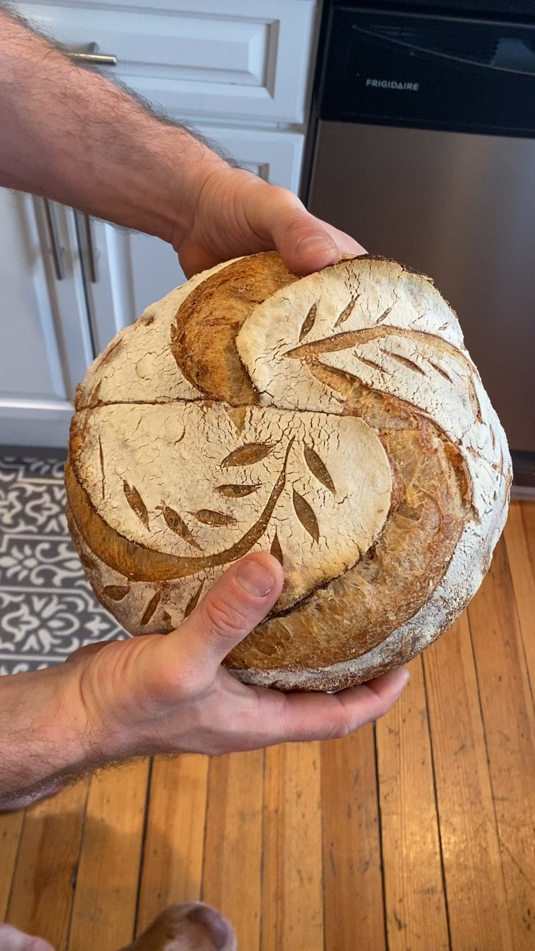 King Arthur’s naturally leavened sourdough. Dining and Cooking