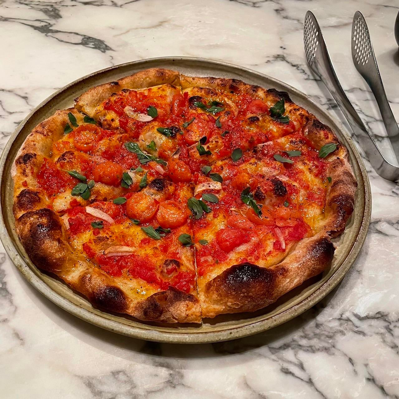 Pizza from mandarin oriental Tokyo pizzza bar Dining and Cooking