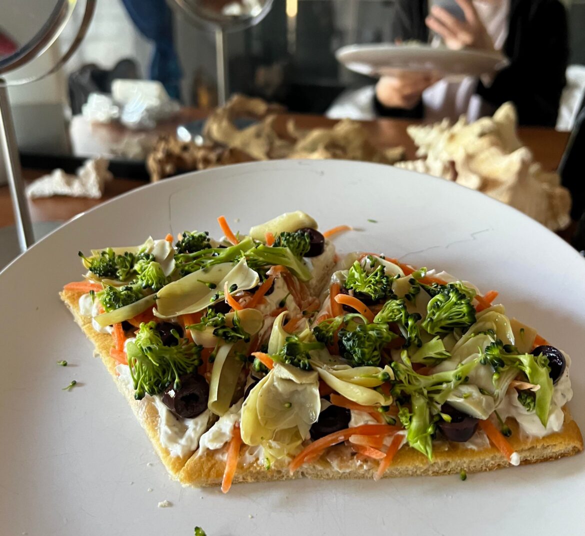 Midwestern veggie “pizza”