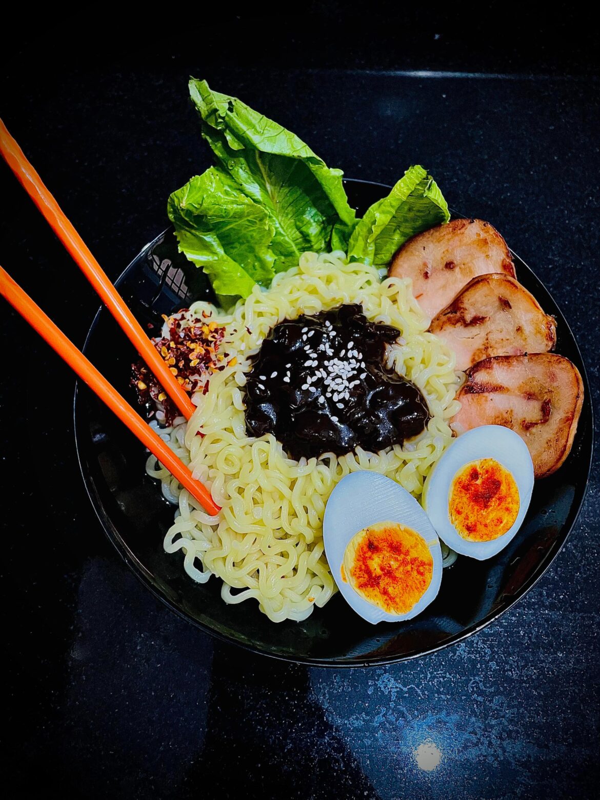 Jajjangmeyon - Home cooked