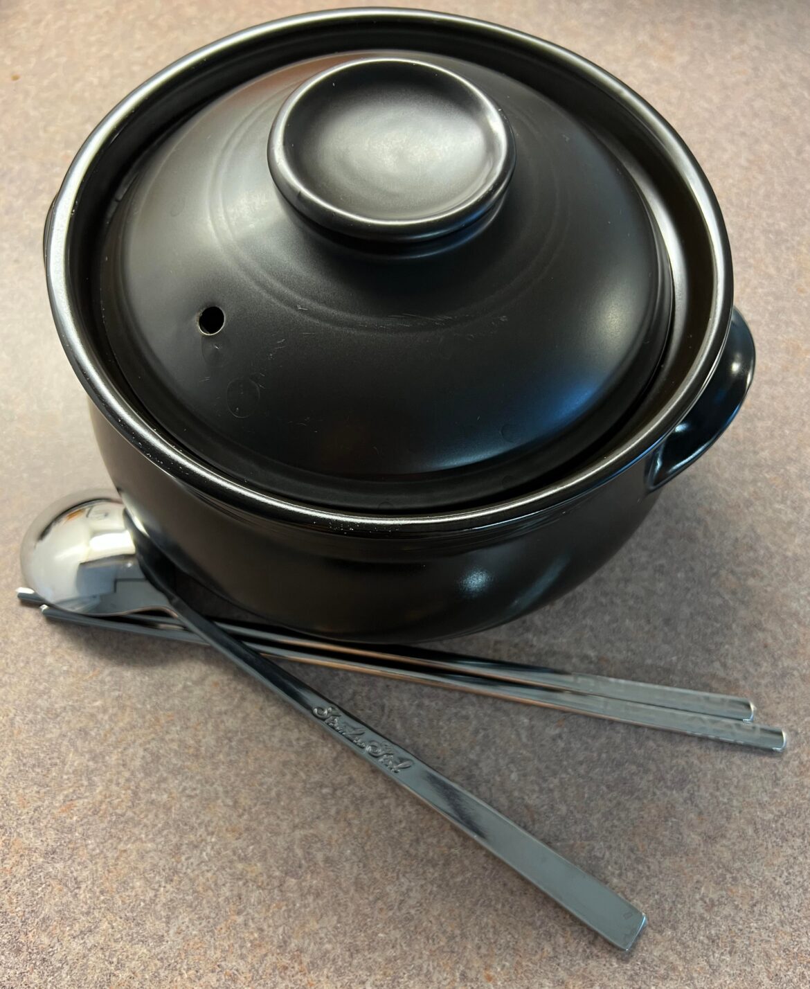 What should I cook in my first ever 돌솥? I have no specific Korean ingredients, but will be happy to buy them! Easy beginner suggestions please