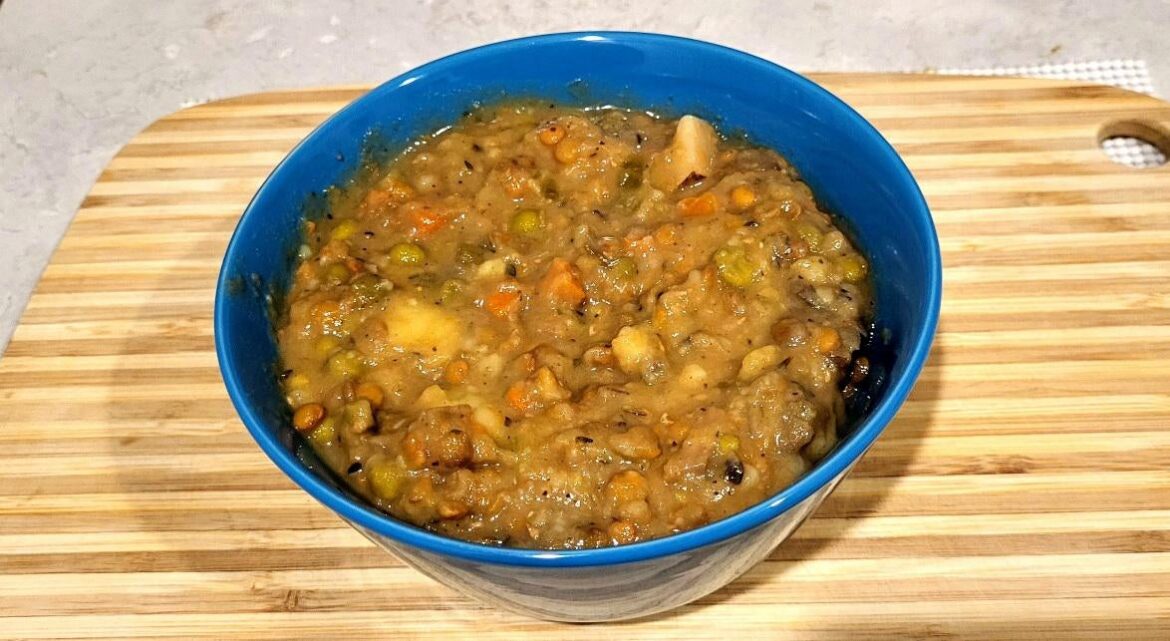 My favorite winter stew is also vegan.