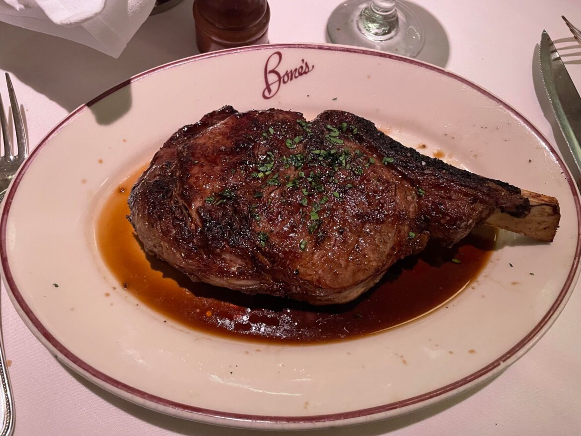Bone’s in Atlanta. I’d love to get this extra dark juice when I cook steak. How would I achieve that?