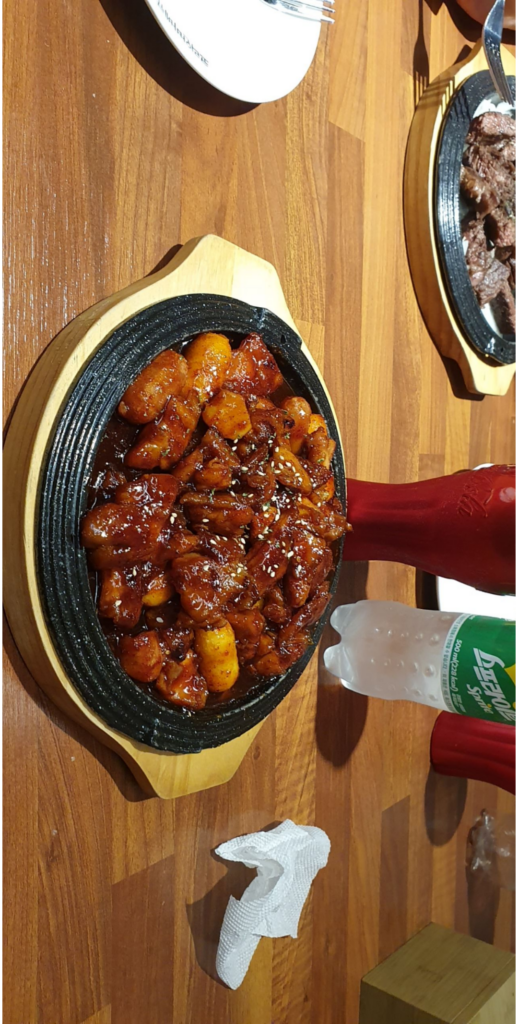 went to a restaurant in dongducheon ate this, but I don't know what it is called?