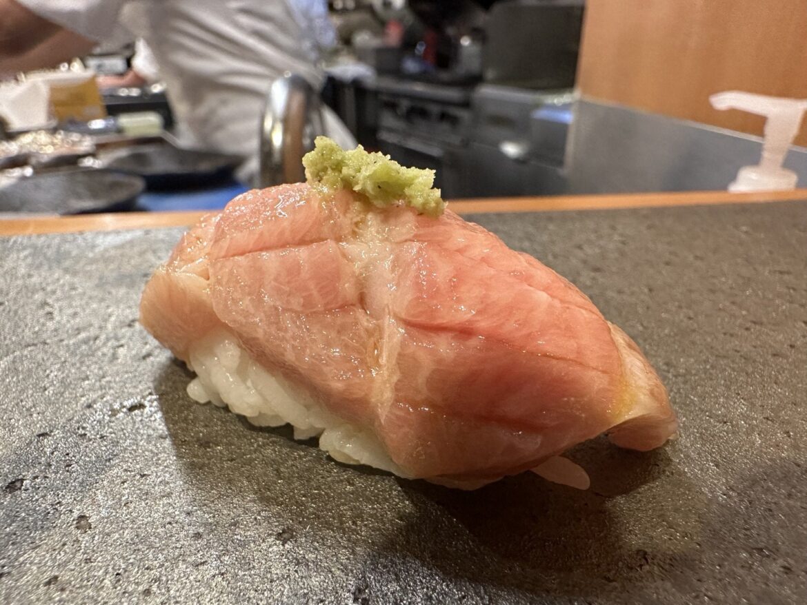 Ootoro (Fatty Tuna) Nigiri