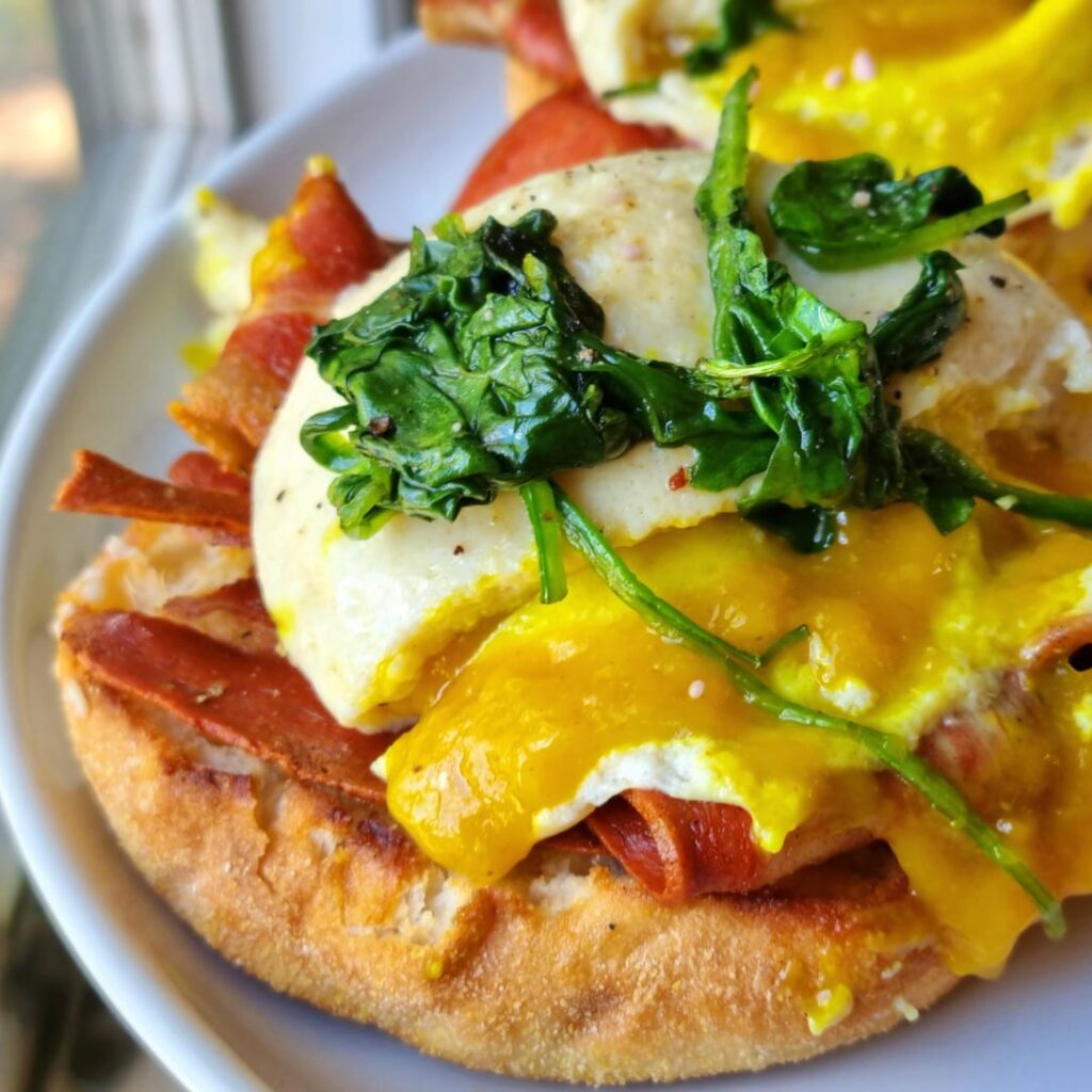 I made vegan poached eggs!