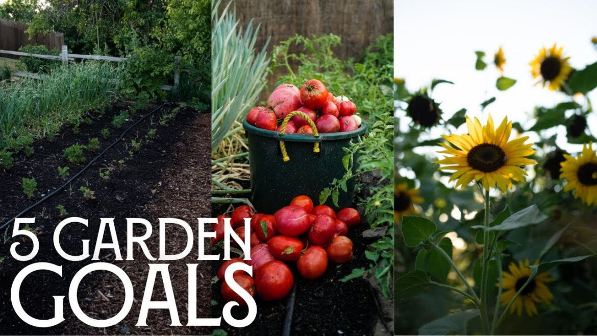 My 5 Garden Goals For This Year! | Homesteader's Vegetable Garden