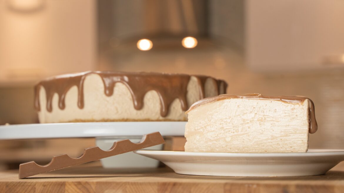 Kinder No Bake Cheesecake